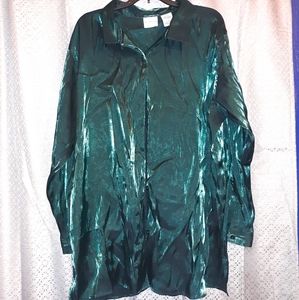 Bentley 22 Dark Green Button Up Collared shirt